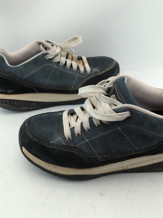 Skechers Shape Ups Size 13 EU 47.5 Leather Upper Blue main image 6